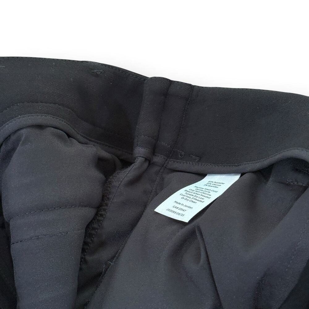 NWT Talbots Southampton Pants 14P Black Stretch Straight Career ALTERED 31x27.5 - Picture 4 of 10